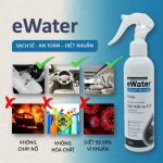 eWater – Tẩy sạch, Diệt khuẩn nội thất ô tô 500 ml – Không Mùi