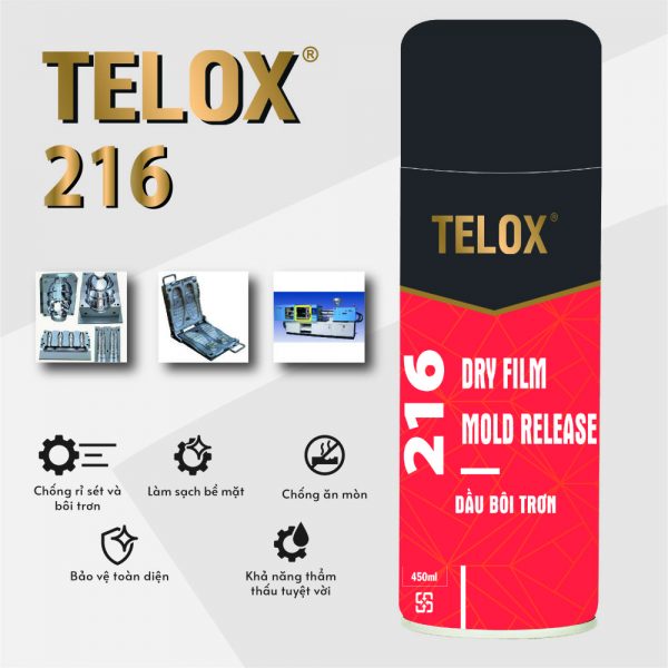 216 dầu bôi trơn – dry film mold