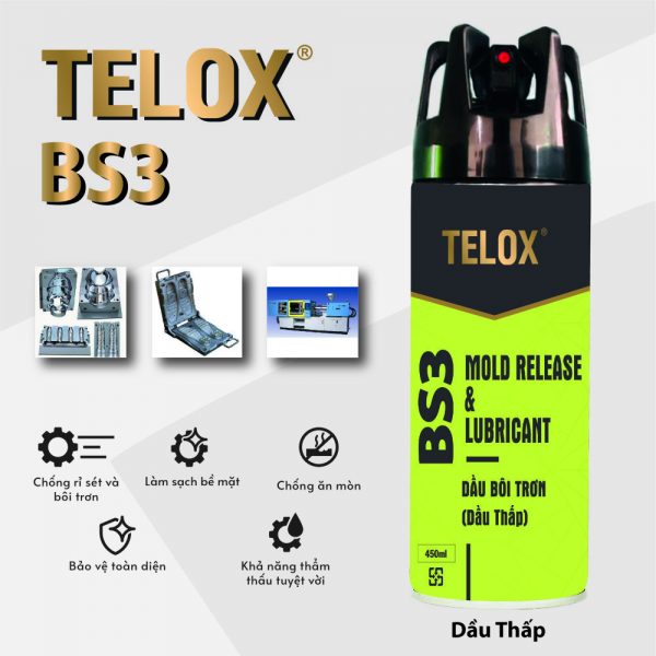 Bs3 dầu bôi trơn (thấp) mold release & lubricant
