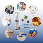 eWater – Tẩy sạch khử khuẩn nội thất xe Ô tô (200ml) – Hương Vani Bạc Hà