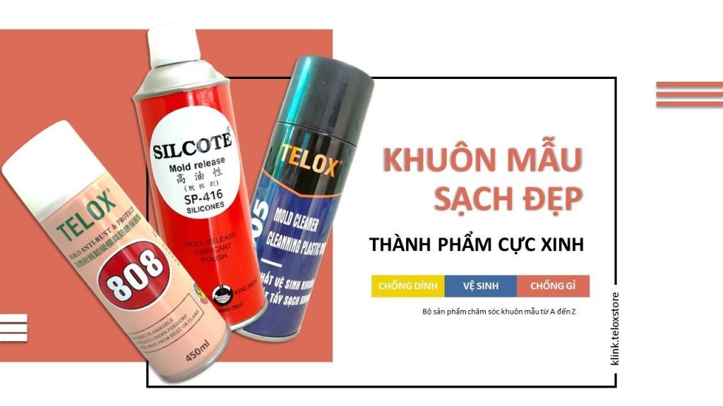 Telox SP 416 – Dầu bôi trơn silicote  – Mold release lubricant polish